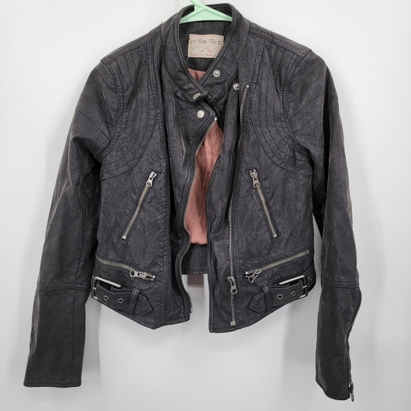 We The Free Fenix Vegan Moto Jacket